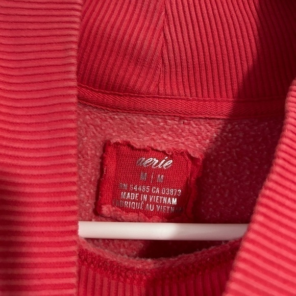 Aerie Red  Cowlneck Crewneck - Picture 3 of 3